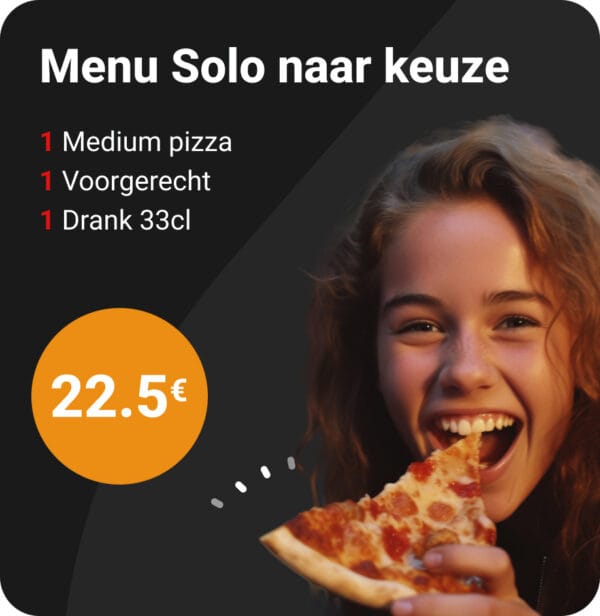 Menu Solo naar keuze